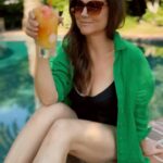 Tiffani Thiessen Instagram - Here to save you from this heat wave. My Hurricane Granita is worth the time it takes to freeze, I promise. One of my favorite cocktail recipes from #HereWeGoAgain, and there’s more where that came from 🍹👀