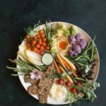 Tiffani Thiessen Instagram - I ❤️ grazing boards! #spring #veggies #homegrown #garden #graze