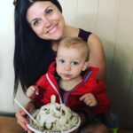 Tiffani Thiessen Instagram - #tbt to Holt’s first time in Hawaii. Can’t wait to head back and eat my weight in shaved ice #springbreak