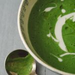 Tiffani Thiessen Instagram - Happy St. Patrick’s Day my friends! Serving up this gorgeous Spring Pea Soup for this ☘️ holiday. #recipe in #pullupachair