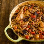 Tiffani Thiessen Instagram - Chicken Cassoulet is on the dinner table tonight and we have big smiles on all our faces. #recipe on the #blog #linkinbio