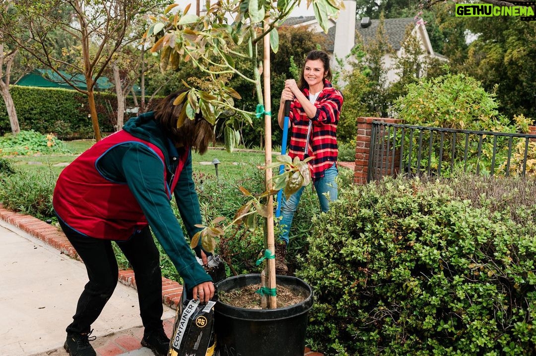 Tiffani Thiessen Instagram Gardening is a passion of mine, but like
