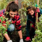 Tiffani Thiessen Instagram - Gardening is a passion of mine, but like everyone, there's always more to learn, and I'll happily get advice from @Loweshomeimprovement to help my garden grow. #AD  With the help of Lowe’s and their red vest associate Pati, my avocado trees are well on their way to blooming to their full potential this season. What gardening projects are you taking on this spring? #LowesPartner #LowesGoals