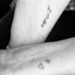 Tiffani Thiessen Instagram - ❤️❤️ A memorable day with my sweet mom. Thank you @cachotattoo for giving us this special gift #i❤️uttaf