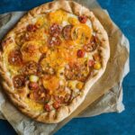 Tiffani Thiessen Instagram - I ❤️ tomato season! Check out this easy and delicious tomato tart #recipe on the #blog #linkinbio