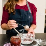 Tiffani Thiessen Instagram - I like to make homemade treats (like these strawberry hand pies) to show a little love as a housewarming gift, surprise friends with a new baby or when I want to simply lift someone's spirits. I make them with Strawberry @bonnemaman_us Fruit Spread (my favorite). It’s made with more fruit and less sugar for a taste with the perfect amount of sweetness! #SpreadtheLove #bonnemaman_us