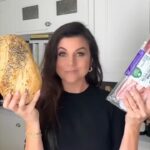 Tiffani Thiessen Instagram - Roasted Squash Bread Salad with Bacon-Dripping Vinaigrette. The heartiest, yummiest fall salad there ever was. Impress your guests and serve this on Thanksgiving, you won’t regret it. Full recipe and instructions in #HereWeGoAgain.