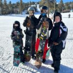 Tiffani Thiessen Instagram - What a fun couple of days hanging with the TX family who came west for their spring break. Boy did we make some memories. And a huge thank you to @lesleyfeldman for allowing us to crash at her cabin in #BigBear. ❤️