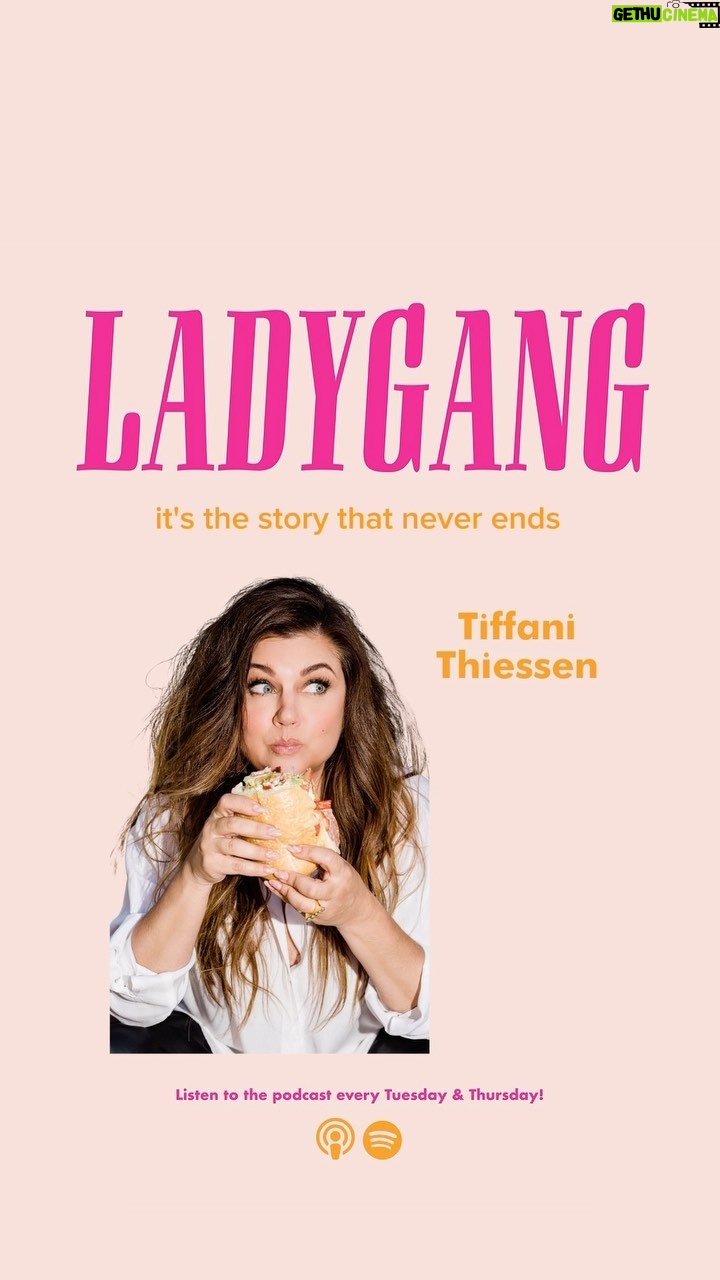 Tiffani Thiessen Instagram - I mean… @tiffanithiessen was everyone’s #90s crush, right? New episode of #TheLadyGang podcast is up now on Apple and Spotify. 💖 #tiffanithiessen #savedbythebell #90stv #90sicon #popculture #girlcrush #newepisode #applepodcasts #ladygang