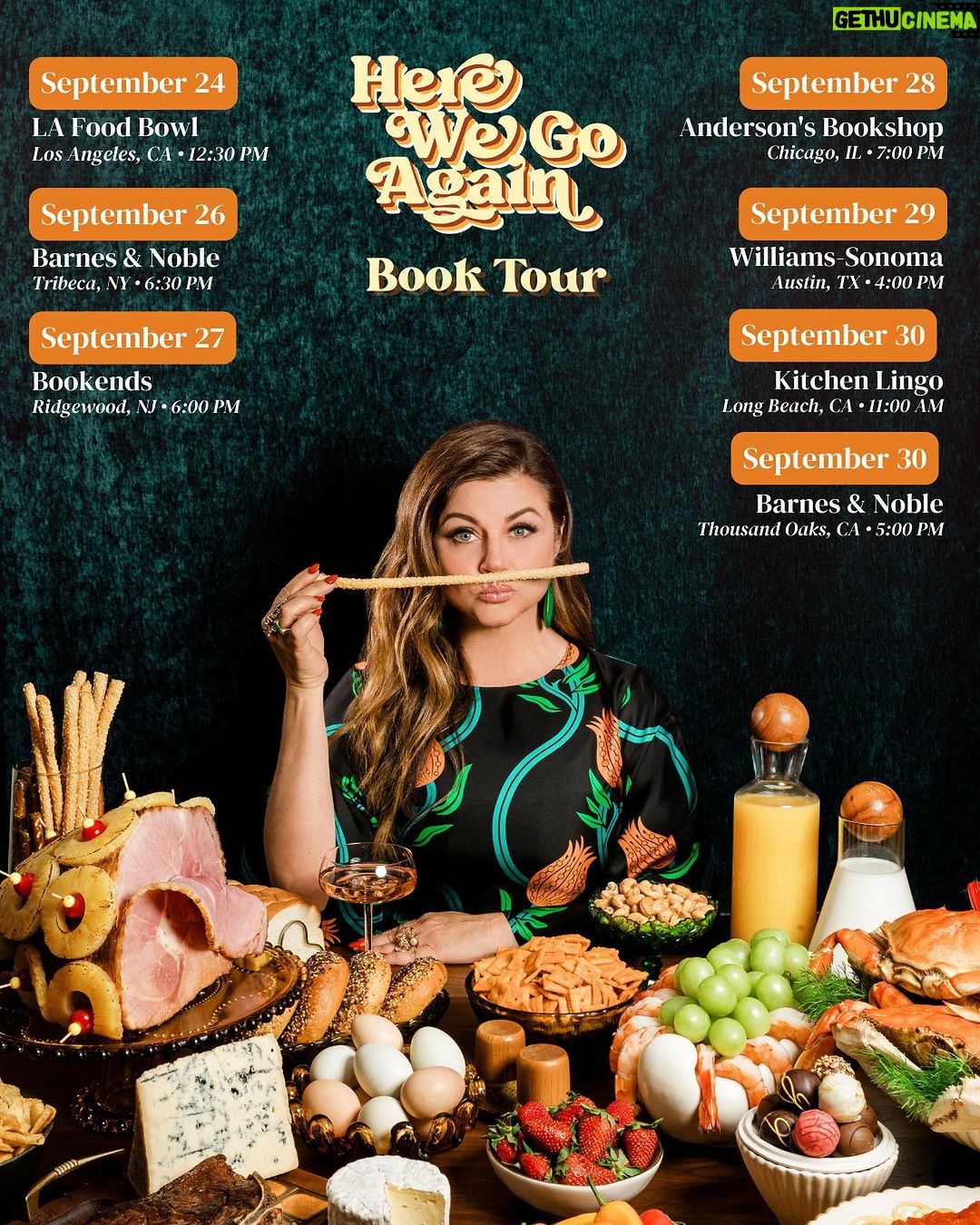 Tiffani Thiessen Instagram - Next week, my #HereWeGoAgain tour begins! Can’t wait to meet you all. Grab your tickets, if you haven’t already. Comment TOUR below to get more details sent straight to your DM!