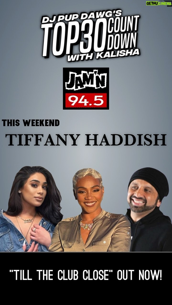 Tiffany Haddish Instagram - #TiffanyHaddish jumps on #Top30! Why did Tiff have her 🍑 out? 🙈 “Till The Club Close” feat #LilJon & #FivioForeign Lock in on #iHeartRadio app 📱 Listen on #Alexa, just say ”Play Jammin Ninety Four Point Five on iheartradio” Boston, Massachusetts