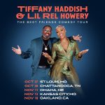 Tiffany Haddish Instagram - Me and my best friend the hilarious @tiffanyhaddish and I are finally going on tour together. This is going to be a powerhouse show like no other. Two headliners, film and tv stars on one stage. Tickets will go on sale Friday. Can’t wait to see you there!!!! #TheBestFriendTour #TiffanyHaddish #LilRelHowery