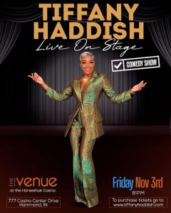 Tiffany Haddish Instagram - It’s going down this week in Windsor, Ontario at Caesars on Thursday and then Friday I will be In Hammond, Indiana at the Horseshoe Casino. Get your tickets at TiffanyHaddish.com