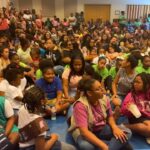 Tiffany Haddish Instagram - Layla book reading brought out the kids! Read Everyday And Dream Y’all! #sheready #palmbeachcountylibrary #weready #girlpower #kidpower Palm Beach, Florida