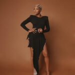 Tiffany Haddish Instagram - She Ready!!!! All dressed up for the @espys.awards.2023 Styled by: @waymanandmicah Hair by: @hair4kicks MakeUp: @makeupbyhendra Photographer: @mr_dadams Dress: @alexandrevauthier Shoes: @casadeiofficial Jewelry: @worldofreza