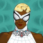 Tiffany Haddish Instagram – Meanwhile in another dimension… the #SpiderVerse team imagined what I might look like if I was a member of the Spider Society. 
@SpiderVerseMovie #SpiderVerse #SheSpiderReady
