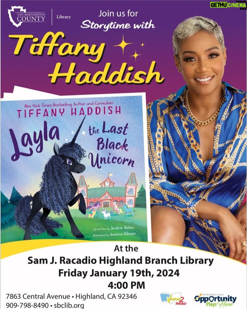 Tiffany Haddish Instagram - Come see me at the library if you can’t come to the casino.