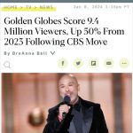 Tiffany Haddish Instagram - I am so proud of you of my Friend @jokoy! #numbersdontlie #goldenglobes