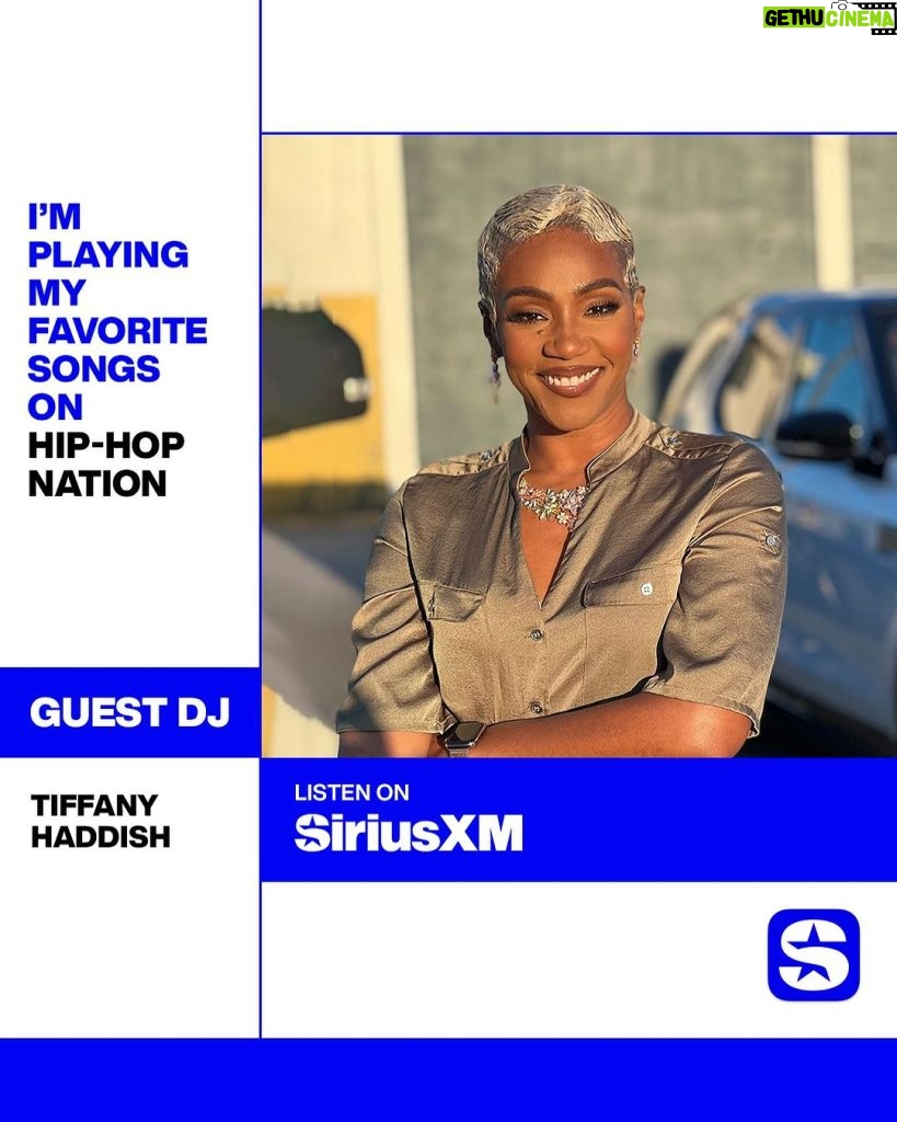 Tiffany Haddish Instagram - I’m playing some of my favorite songs on Hip Hop Nation. Listen now on the @SiriusXM @Hiphopnation