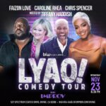 Tiffany Haddish Instagram - This is Happening. If you want to laugh and learn Facts at the same Damn time? GET YOUR TICKETS NOW! @therealchrisspencer @carolinerhea4real @faizonlove @blwbarry @irvineimprov #sheready