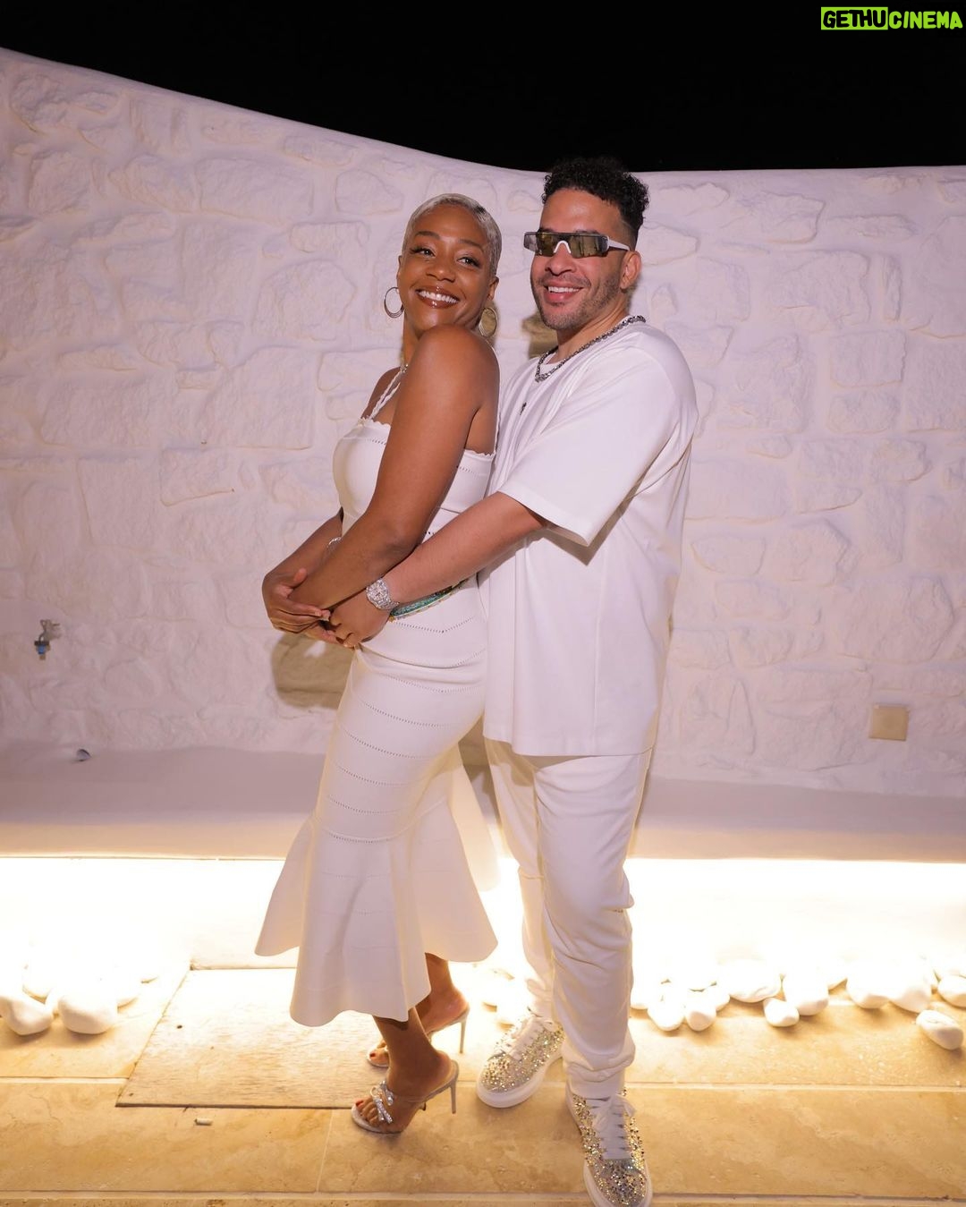 Tiffany Haddish Instagram - Happy Birthday To my forever Prom date @theonlyjasonlee Mykonos