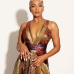 Tiffany Haddish Instagram - I had so much fun last night. #oscars2023 #vanitiyfair #appletvplus Thank you to my squad y’all always knock it out the park! @waymanandmicah_ @ernestocasillas @hair4kicks @mr_dadams #2ndlook