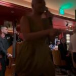 Tiffany Haddish Instagram - Last night was so much fun at @georgianhotelsm it my new favorite Place to go. I had a blast dancing and singing with the likes of Sharon Stone and Gerard Butler.