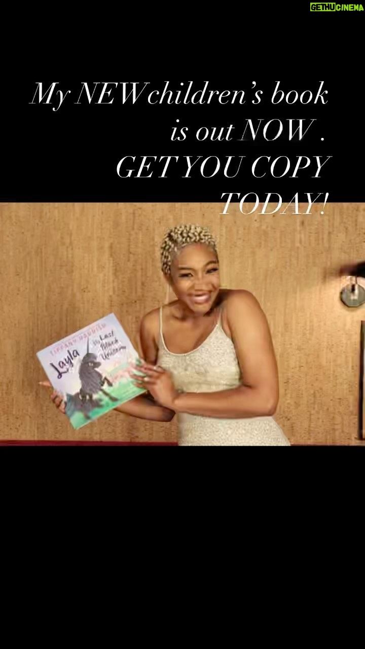 Tiffany Haddish Instagram - Get your copy of Layla the Last Black Unicorn, It’s a Children’s Book. Check bio for link to by the book.