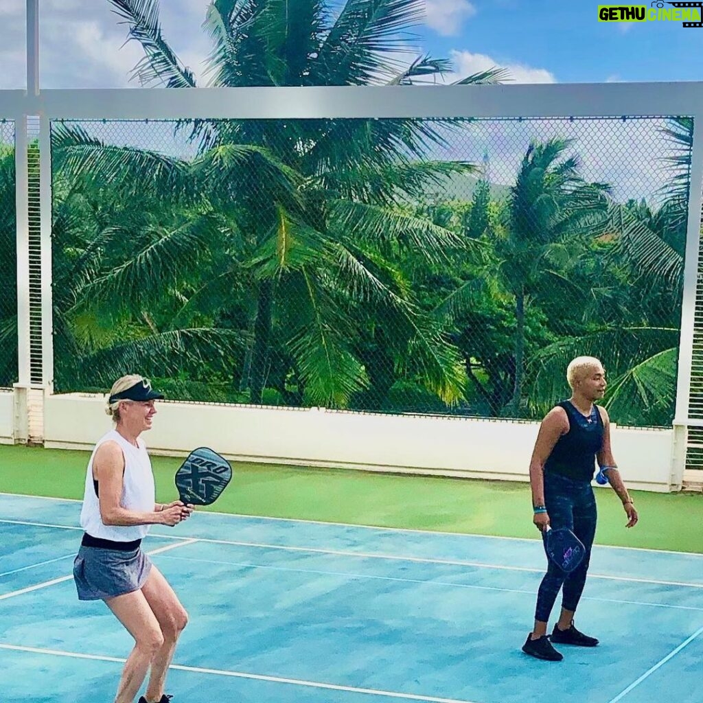 Tiffany Haddish Instagram - Congrats to Beth Bellamy who is now #1 in the world on the APP rankings, the DUPR ratings and the World Pickleball Rankings.  She’s been #1 in the world in tennis as a teenager, and then paddle tennis and now pickleball as an adult. I must say my Pickleball partner is pop’n. I am proud of you @bethbellamypickleball