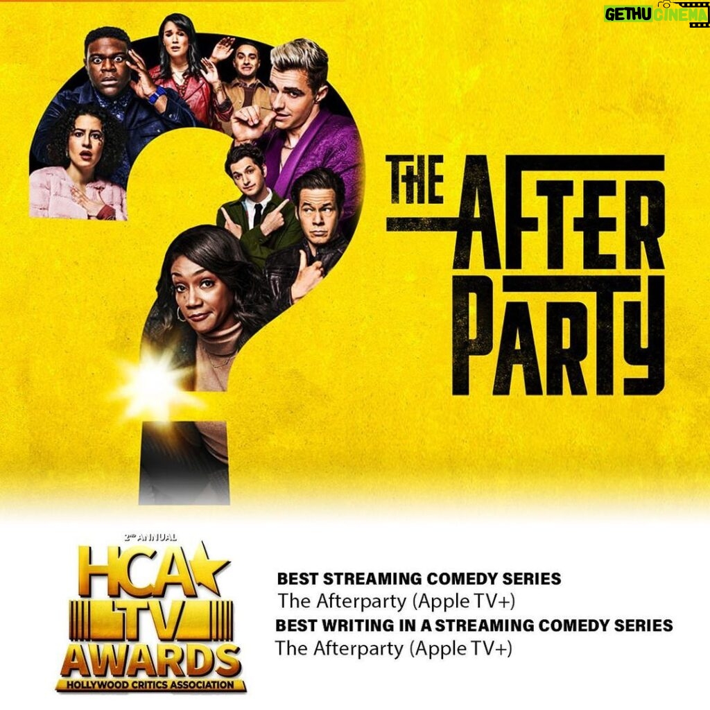 Tiffany Haddish Instagram - I don’t know who gets to vote on this but if you know please tell everybody to vote THANK YOU @hollywoodcriticsassociation For the nominations of #theafterparty Los Angeles, California