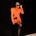 Tiffany Haddish Instagram - She Ready Vegas! I am feeling very sexy in my @dolcegabbana dress and @prada frames . Thank you @waymanandmicah @hair4kicks @kilprity @mr_dadams for keeping me fly in these streets! #sheready!