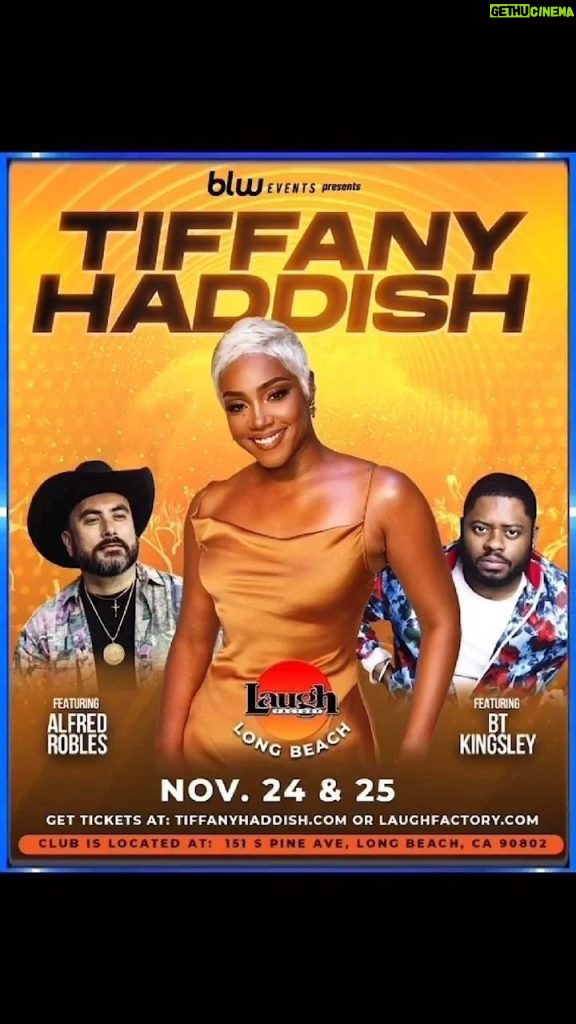 Tiffany Haddish Instagram - There is no better way to spend time with friends and family that have come to visit, then at a comedy show. Come have a lot of laughs This Friday and Saturday at the Long Beach Laugh Factory