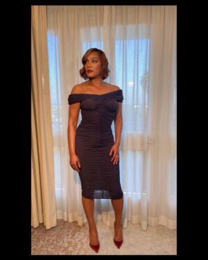 Tiffany Haddish Instagram - I had so much fun in my @giorgioarmani dress last night. #sheready #oscarweekend