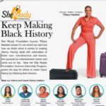 Tiffany Haddish Instagram – Thanks @usatoday for including the @shereadyfoundation in your Black History Month special edition
