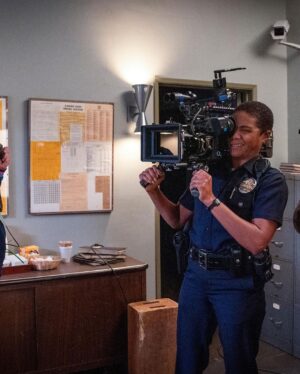 Tiffany Haddish Instagram - Make sure you watch #TheAfterParty on @appletvplus my episode came out yesterday. You got to check it out Now! #shethepolice #SHEREADY #TheAfterParty  MAKE UP BY @makeupbydionne  HAIR BY @hair4kicks  STYLED BY @traycegigifield