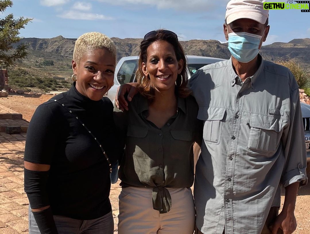 Tiffany Haddish - 165.1K Likes - I talked with the President today about the Future of the people. The youth have a lot to look forward to. They will know what true wealth is. #Eritrea #ministerofinspiration