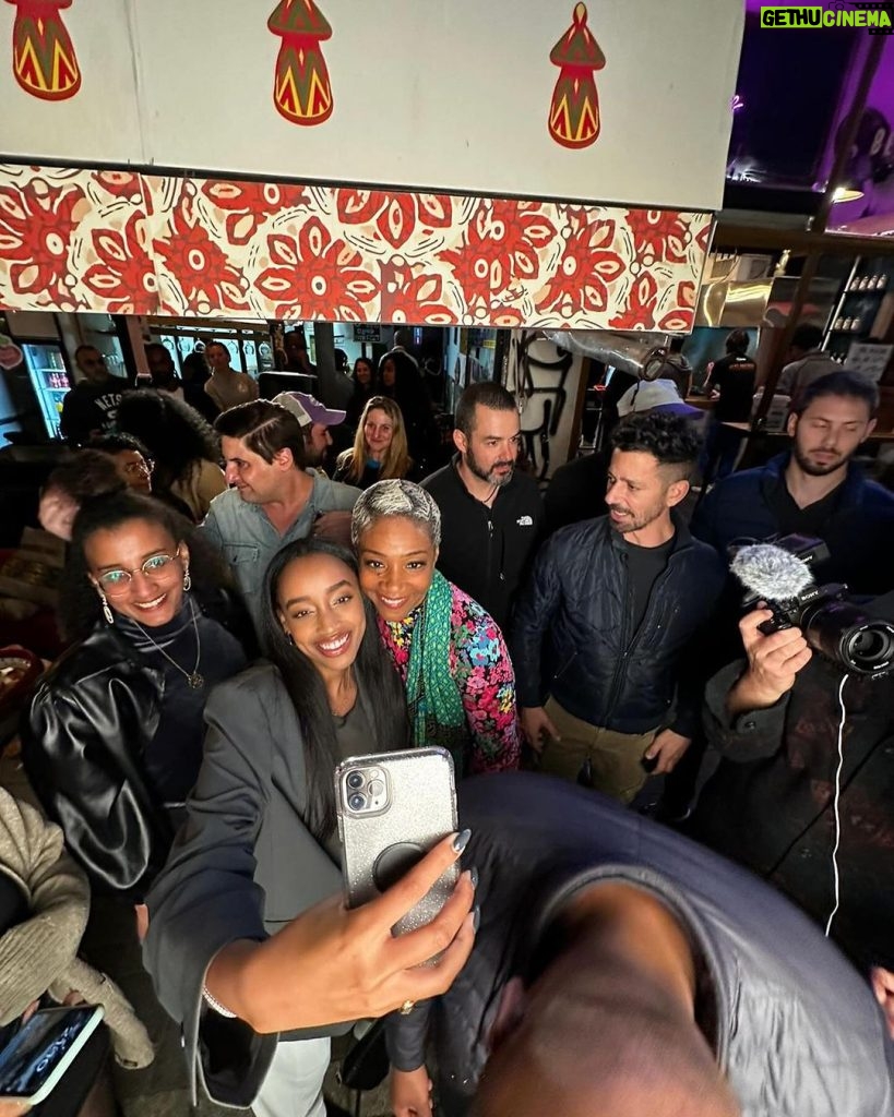 Tiffany Haddish Instagram - That time I sat down with my Ethiopian Jews in Israel. The food, the people and the conversation was Great. I will forever cherish the time I spent with my people and I look forward to doing it again. #iamabouthumanity #sheready #shejewish #allinnocentpeopledeservetobefree