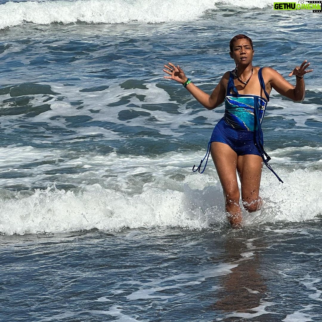 Tiffany Haddish - 205.7K Likes - I Love being silly on the black sand beach. I have always wanted to do a swimsuit photo shoot. This silly one will do for now #Hana #hawaii #sheready