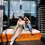 Tiffany Hsu Instagram - 今日份太陽 好喜歡💕 #愛曬太陽的me #沒錯膝蓋已曬紅 #今日攝影師很會拍 @weiweionlygod
