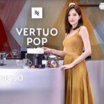 Tiffany Hsu Instagram - 今天的Nespresso 謝謝各大攝影大哥們把我拍的漂漂亮亮❤️（借用圖片 Makeup: @backstagejimywu Hairstyles: @chuan518 Stylist: @zestylingstudio #VERTUO POP #生活不簡單 #讓喝完美的咖啡變得簡單 #永續 #完美鋁程