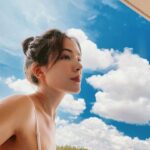 Tiffany Hsu Instagram - Today ☀️ I love sunshine 🌞 Beautiful weather 曬曬太陽充充電