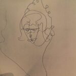 Tiffany Hsu Instagram - 你看到幾個臉呢？ #工作日常 #隨筆