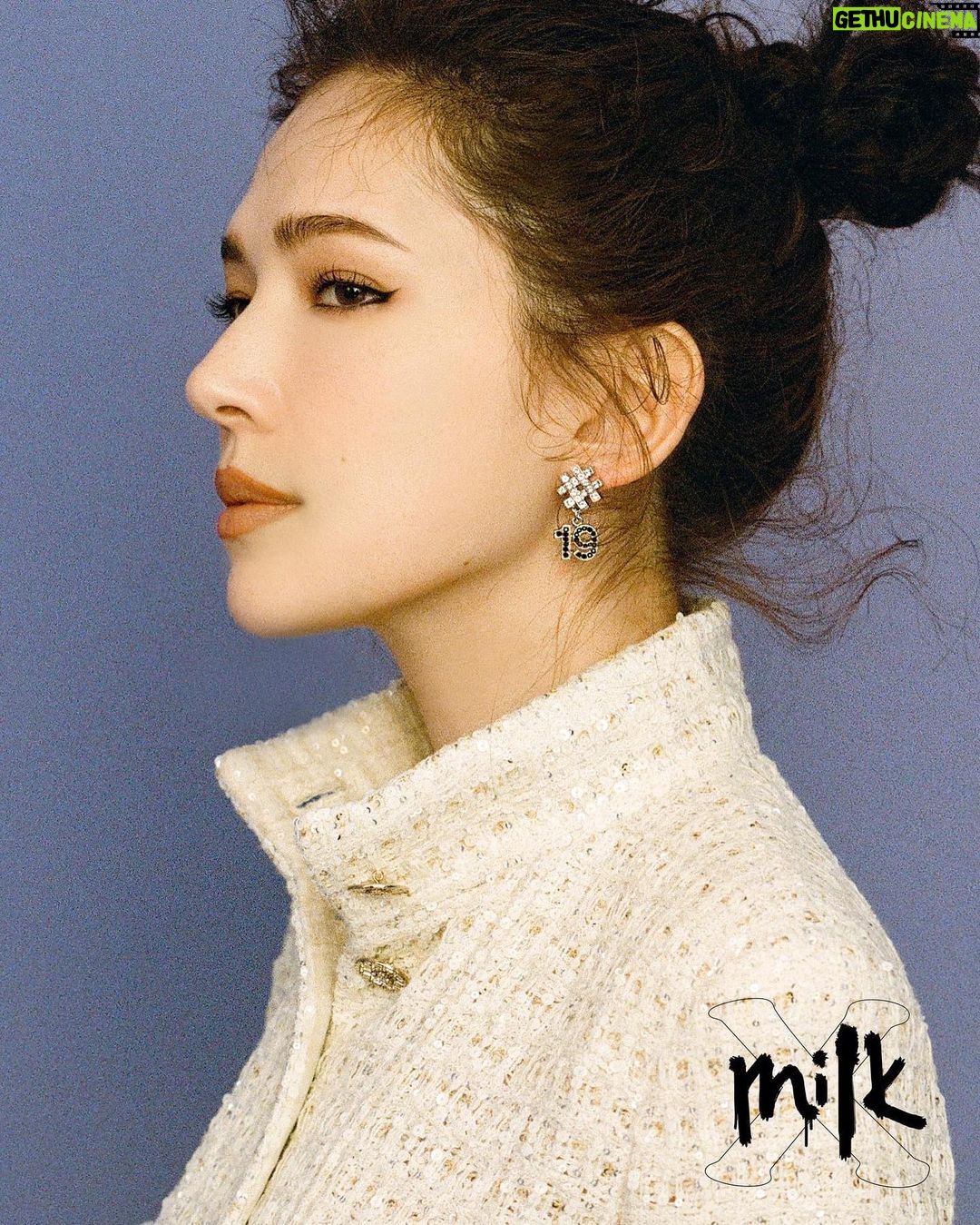 Tiffany Hsu Instagram - Milk X Makeup: @backstagejimywu Hairstyles: @80s_amber @chanelofficial