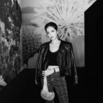 Tiffany Hsu Instagram - A leisurely time full of surprises and inspiration❤️ 心被充滿的一週 #chanelspringsummer Make up @backstage__makeup Hairstyles @chuan518