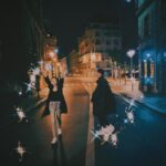 Tiffany Hsu Instagram - -Midnight Paris - With lovely friend Dancing in the street ☺️☺️ @hsueh_lin_lu #midnight #walking #dancing #Talking &drinking
