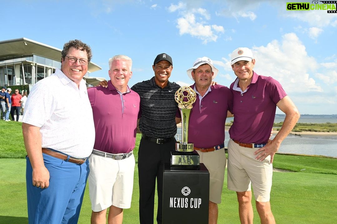 Tiger Woods Instagram - Congrats to the winners of #NEXUSCup! Thank you to NEXUS, all of our guests, the Tour players and caddies who came out to support this year’s event benefitting @tgrfound.
