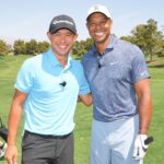 Tiger Woods Instagram – Had a great time at the course today with @collin_morikawa at #TigerJam. Thank you for coming out and supporting @tgrfound!