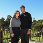 Tiger Woods Instagram - I always enjoy meeting new students of our @tgrfound programs. What a great day at Riv hanging out with Karina. Keep up all of your hard work! The Genesis Invitational
