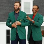 Tiger Woods Instagram - Looks like we’re having sandwiches for next year’s champions dinner! Congrats @djohnsonpga and welcome to the club.