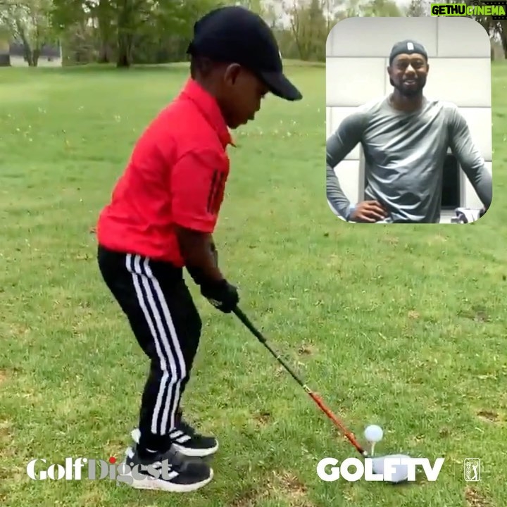 Tiger Woods Instagram - Had some fun helping out these fans on their swings. Head to @golfdigest for the full video.